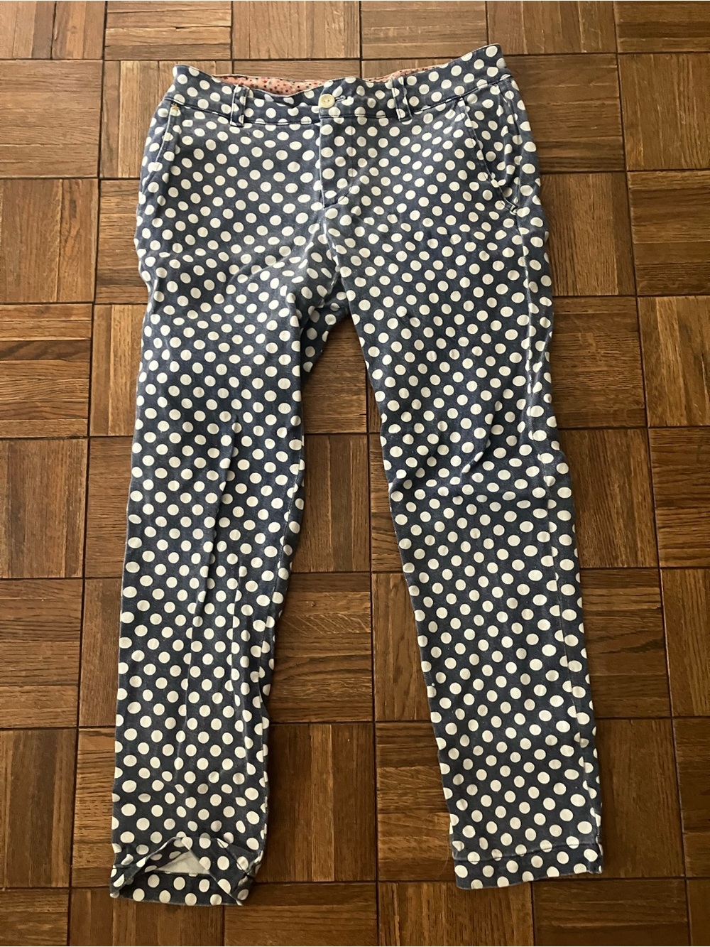 Bensimon polka dot jeans size medium